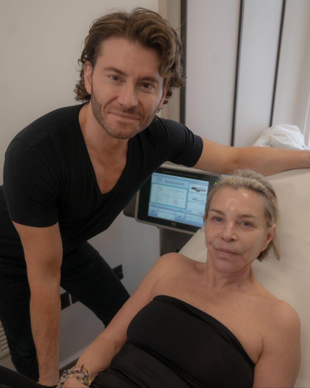 Leslie Ash — NeoGen™ regenerative skin treatment results